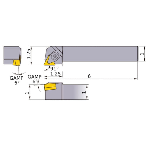 DTGNR-164 TURNING HOLDER