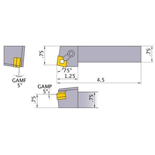MCRNL-124B TURNING HOLDER