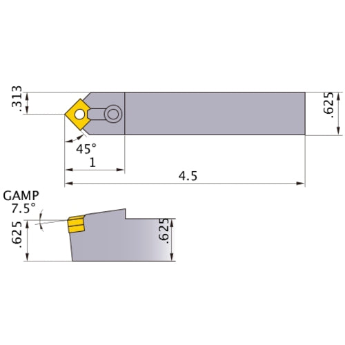 MSDNN-103 TURNING HOLDER