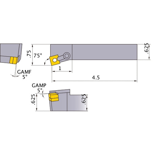 MSKNL-103 TURNING HOLDER