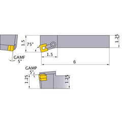 MSKNL-206D TURNING HOLDER