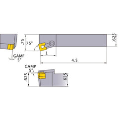 MSKNR-103 TURNING HOLDER