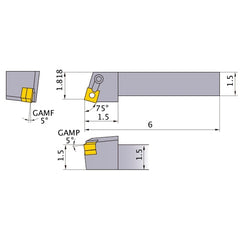 MSRNL-246D TURNING HOLDER