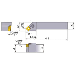 MSSNR-83 TURNING HOLDER