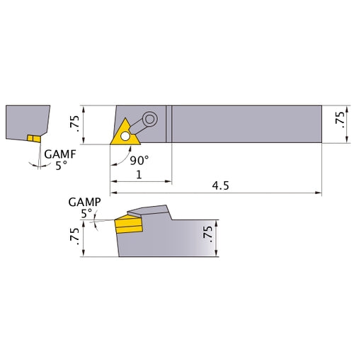 MTANL-123X TURNING HOLDER