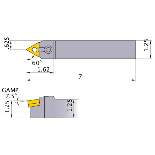 MTENN-205 TURNING HOLDER