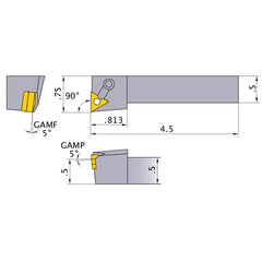 MTFNL-82 TURNING HOLDER