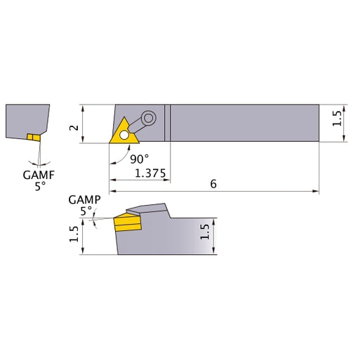 MTGNR-245D TURNING HOLDER
