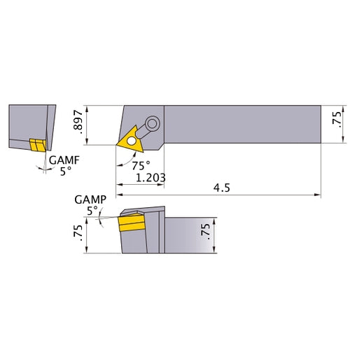 MTRNR-123X TURNING HOLDER