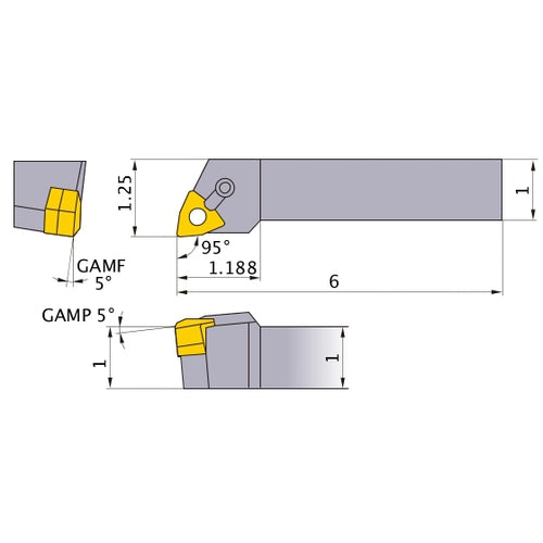 MWLNL-164D TURNING HOLDER