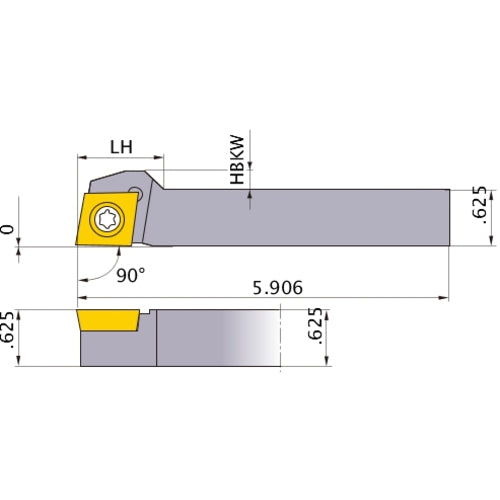 SCACL-103SM TURNING HOLDER