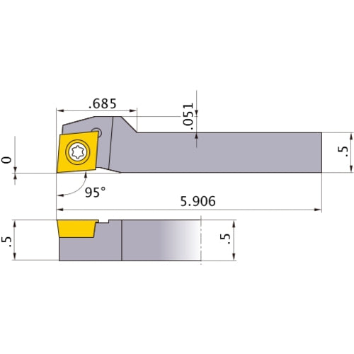 SCLCL-083SM TURNING HOLDER