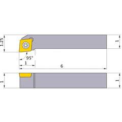 SCLCR-164 TURNING HOLDER