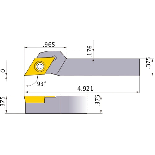SDJCL-063SM TURNING HOLDER