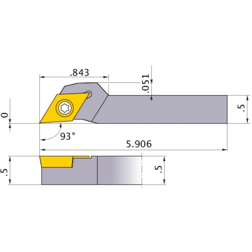 SDJCL-083SM TURNING HOLDER