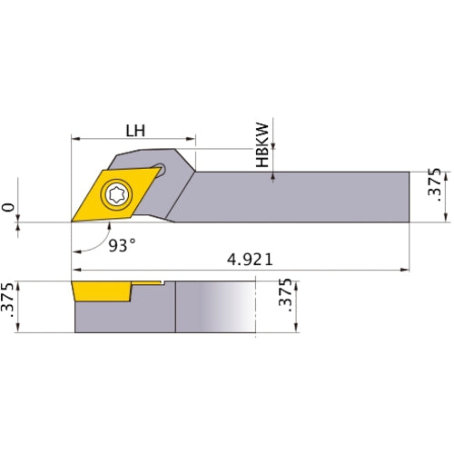 SDJCR-062SM TURNING HOLDER