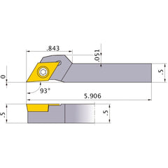 SDJCR-083SM TURNING HOLDER