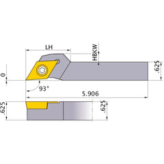 SDJCR-103SM TURNING HOLDER