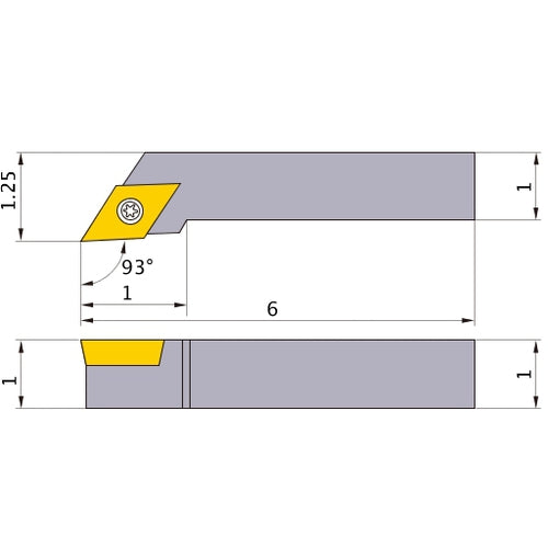 SDJCR-163 TURNING HOLDER