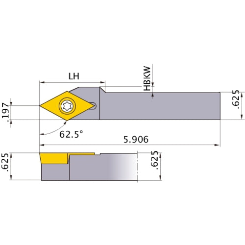 SDNCR-103SM TURNING HOLDER