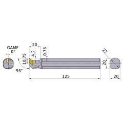SH22K-FSDUCL07 BORING BAR
