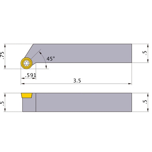SRGCL-0808M TURNING HOLDER