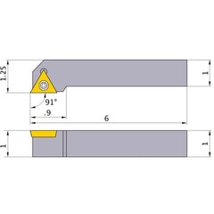 STGCR-163 TURNING HOLDER