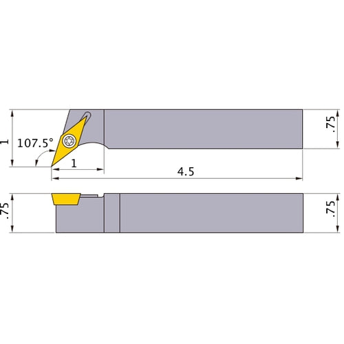 SVHBR-123 TURNING HOLDER