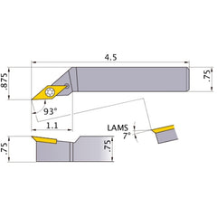 SVJDR-123 TURNING HOLDER