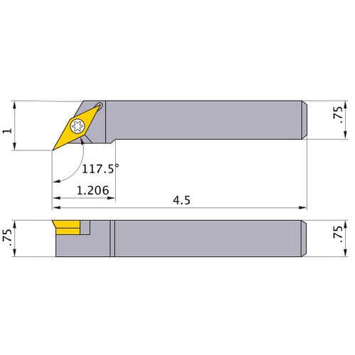 SVPCR-123 TURNING HOLDER