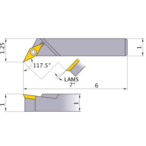 SVPDR-163 TURNING HOLDER