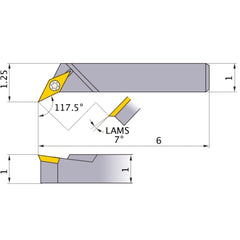 SVPDR-163 TURNING HOLDER