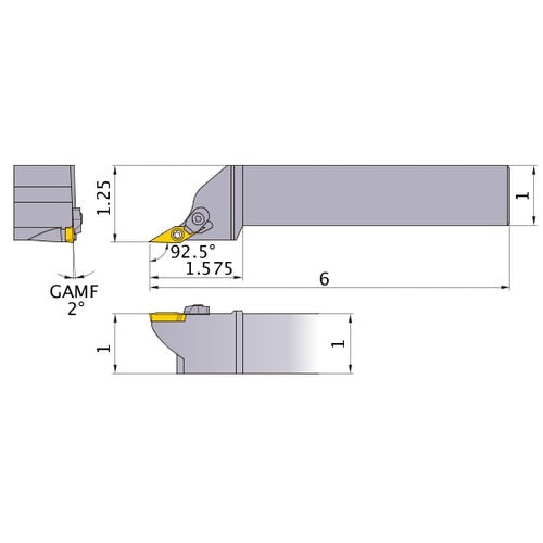 SXZCR-162 TURNING HOLDER