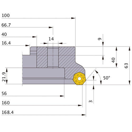 ‎AHX440S-160C14NR MILL
