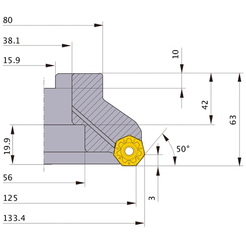 AHX440SR12512EA MILL