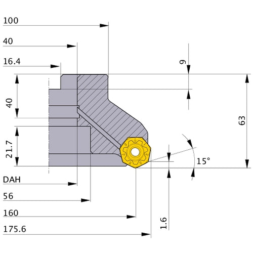 ‎AHX475S-160B12AR MILL