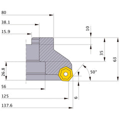 AHX640WL12518E MILL