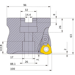 ‎AJX14-100A06R MILL