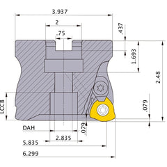 AJX14RA16006F FACE MILL