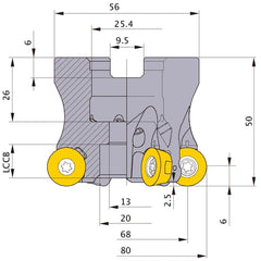 ARP6PR08009CA MILL