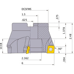 ASX400R0612E FACE MILL