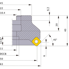 ‎ASX445-050A03R MILL