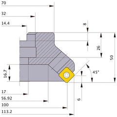 ‎ASX445-100A10R MILL