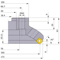 ‎ASX445-160C10R MILL