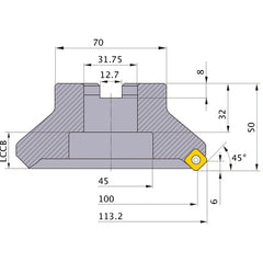 ASX445R10010D MILL
