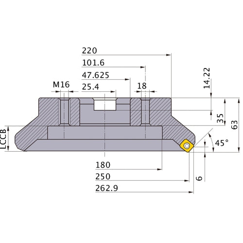 ASX445R25024K MILL
