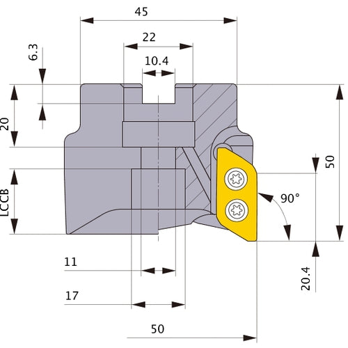‎AXD7000-050A03RB MILL