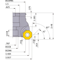 BOER0405E FACE MILL