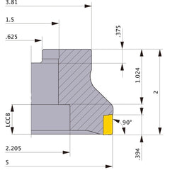 VOX400UR0508E FACE MILL
