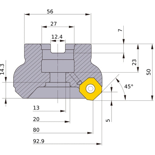 ‎WSX445-080A04AL MILL